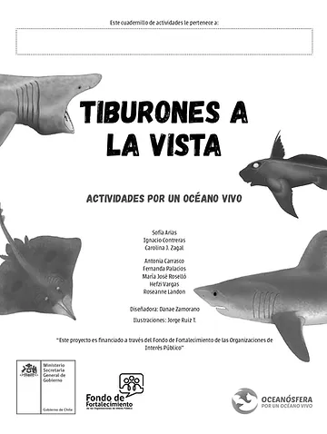 Tiburones a la vista: actividades por un océano vivo